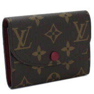 Louis Vuitton Porte Monnaie Wallet Rosalie Monogram Brown